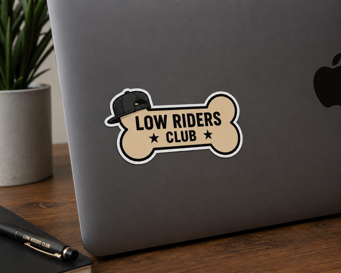 Low Riders Club Logo Sticker