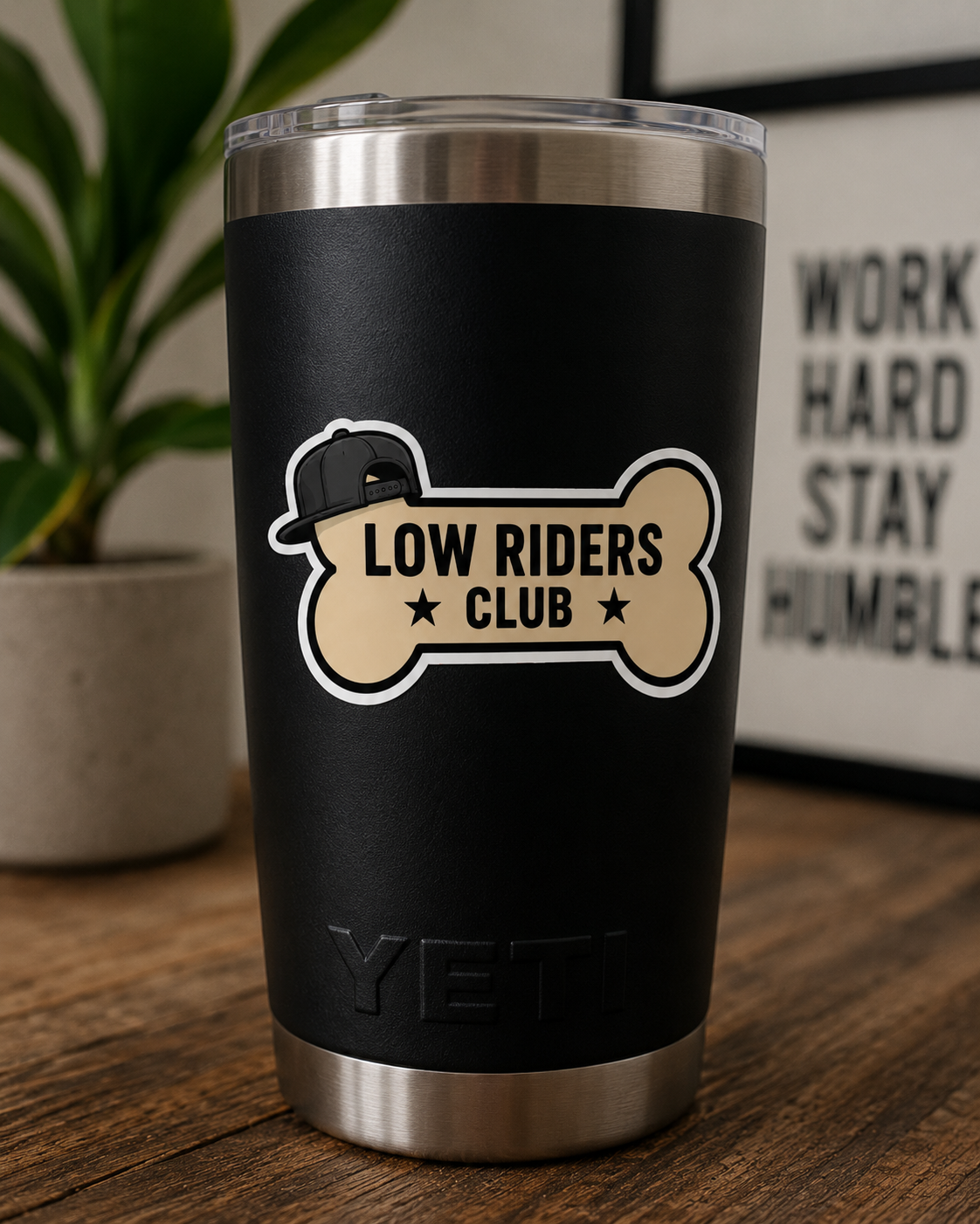 Low Riders Club Logo Sticker